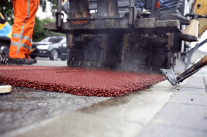 Kolorowy asfalt w czerwieni ColorFalt V Czerwony